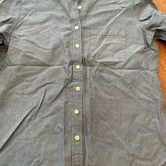 Grey/blue Cotton Tradlands Button Down - Picture 11 of 11